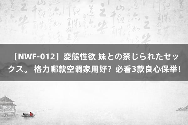 【NWF-012】変態性欲 妹との禁じられたセックス。 格力哪款空调家用好？必看3款良心保举！