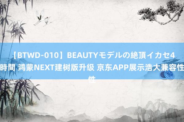 【BTWD-010】BEAUTYモデルの絶頂イカセ4時間 鸿蒙NEXT建树版升级 京东APP展示浩大兼容性