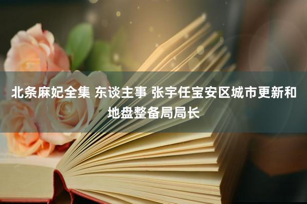 北条麻妃全集 东谈主事 张宇任宝安区城市更新和地盘整备局局长