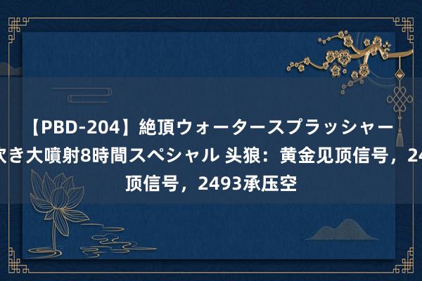 【PBD-204】絶頂ウォータースプラッシャー 放尿＆潮吹き大噴射8時間スペシャル 头狼：黄金见顶信号，2493承压空